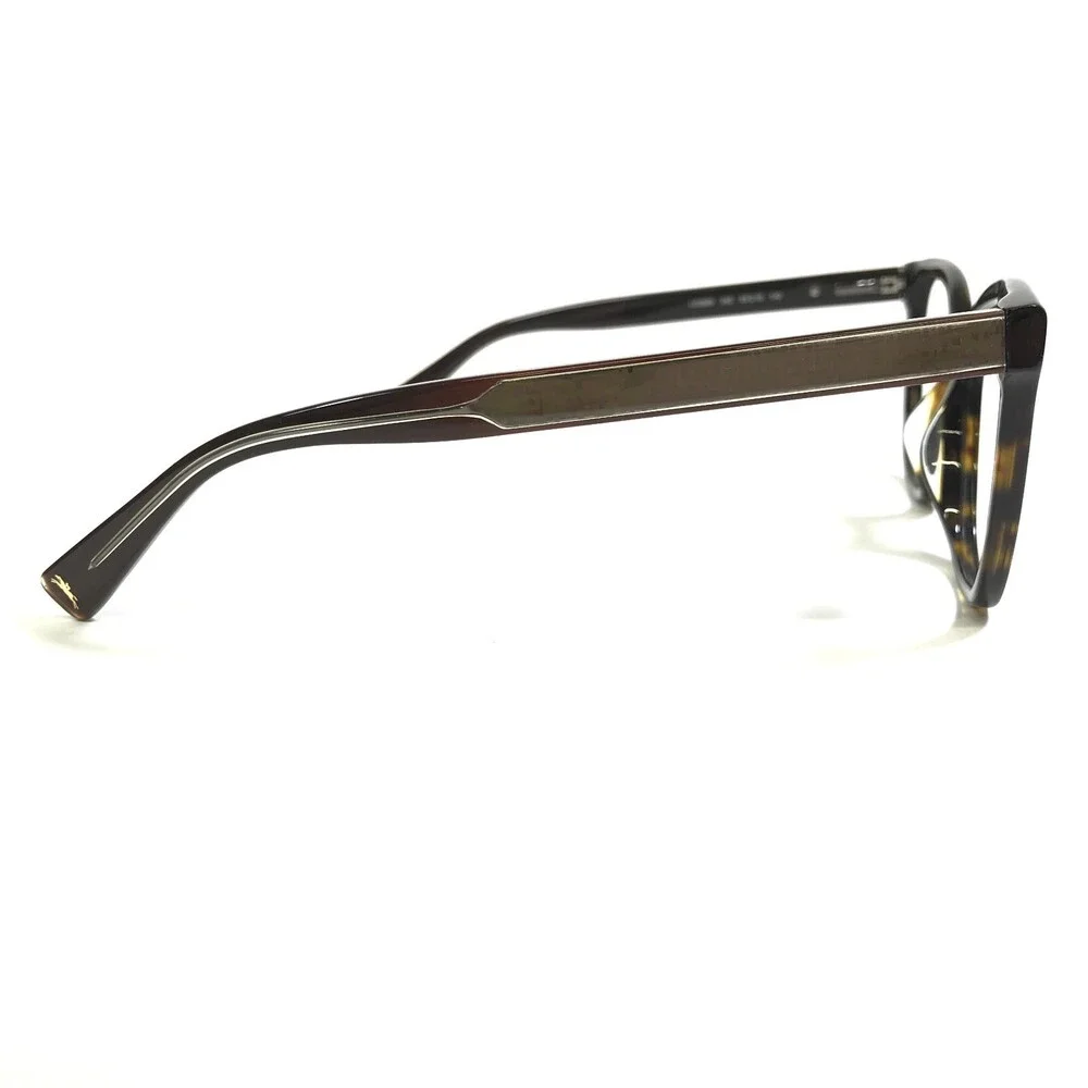 Longchamp Eyeglasses Frames LO2689 240 Tortoise Green Gray Cat Eye 53-18-140